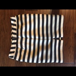 Blue & White Pencil Skirt